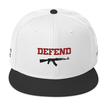 Load image into Gallery viewer, DEFEND Snapback Hat
